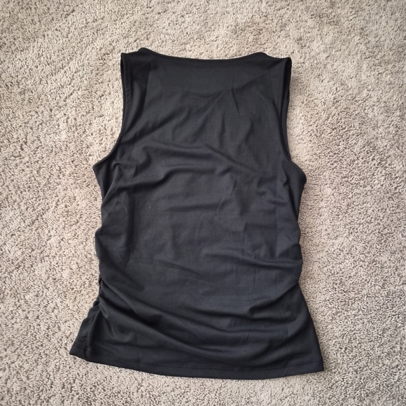 Old Navy Black Sleeveless Tank Top • Size S Tall - Picture 6 of 6